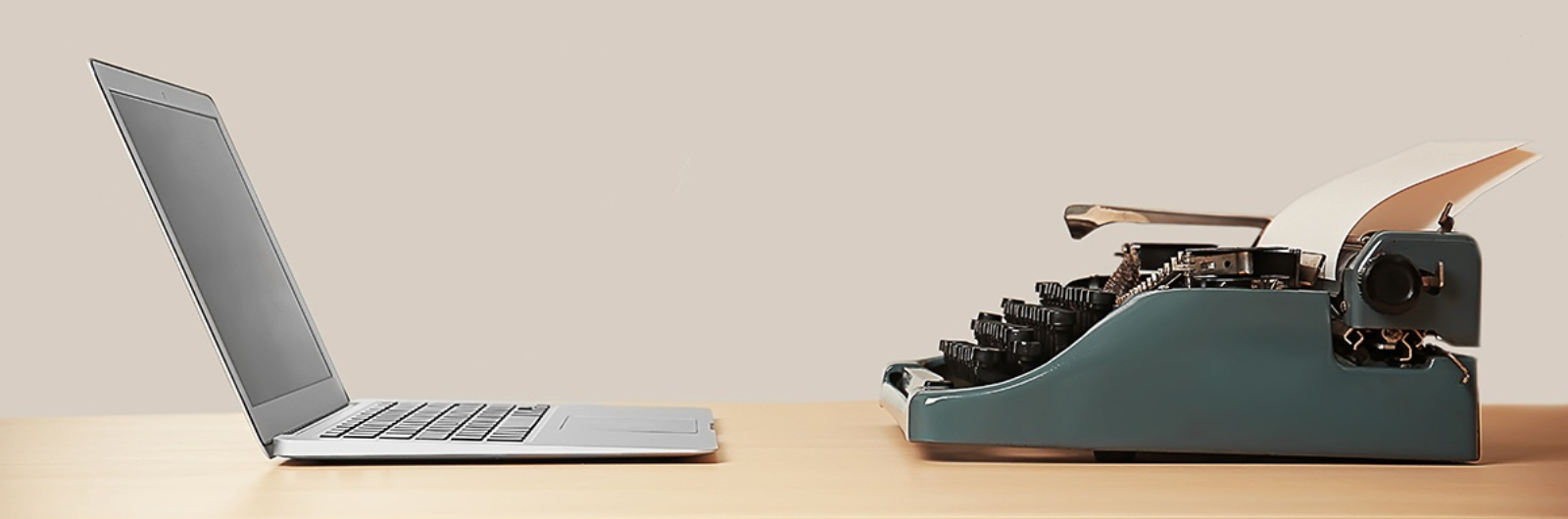 Typewriter vs. Computer