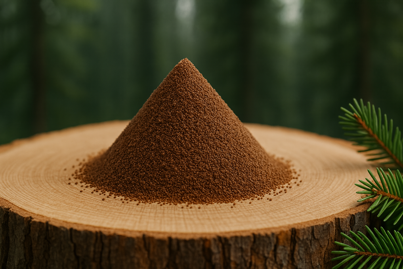 LignoBrite in forest LignoBrite in forest