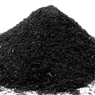 Pile Of Black Granules