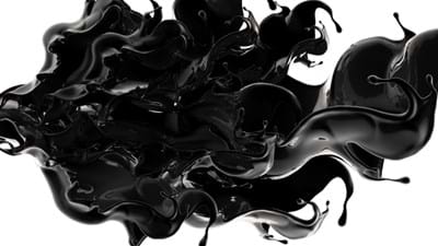 Black Paint Splash